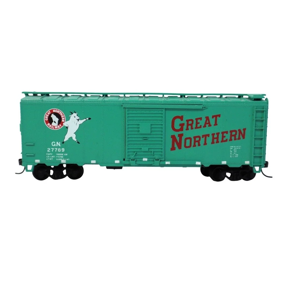 Great Northern Railway HO Scale Boxcar GN 27789‎ Green Rocky the Goat Logo
